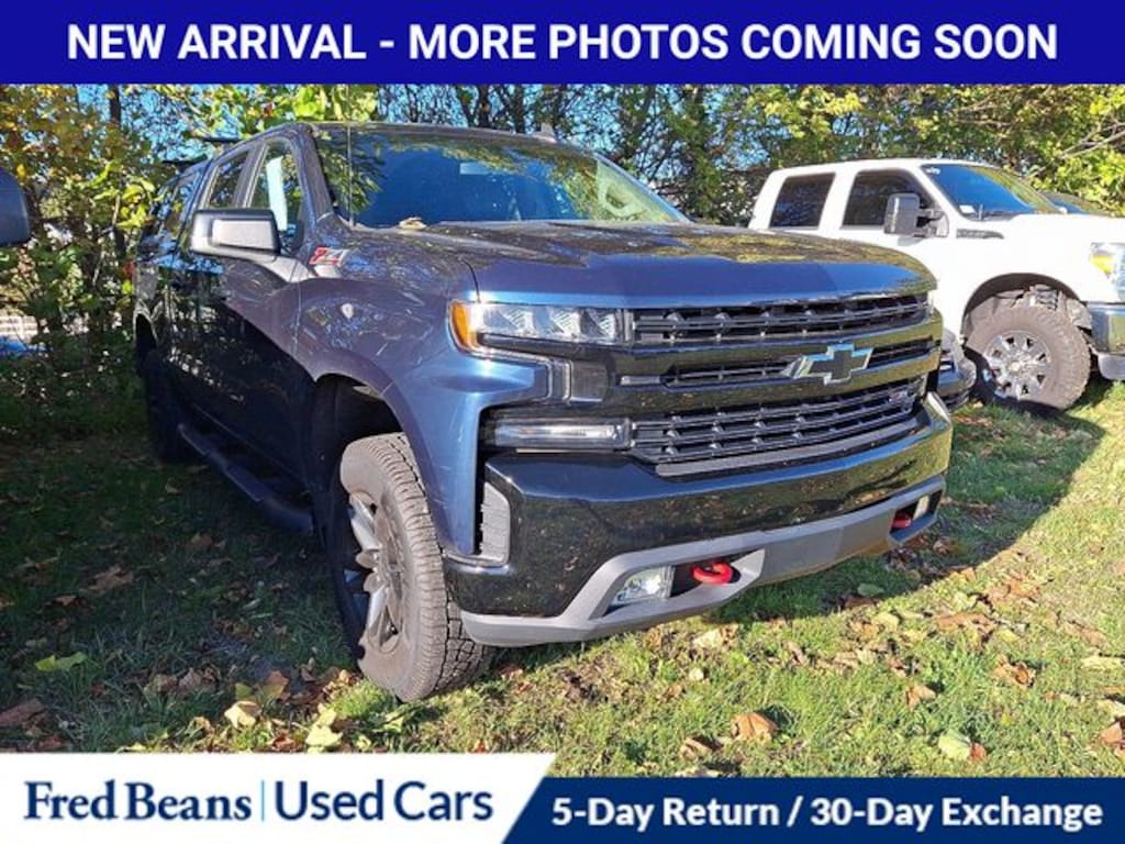 Certified 2020 Chevrolet Silverado 1500 LT Trail Boss Truck Crew Cab