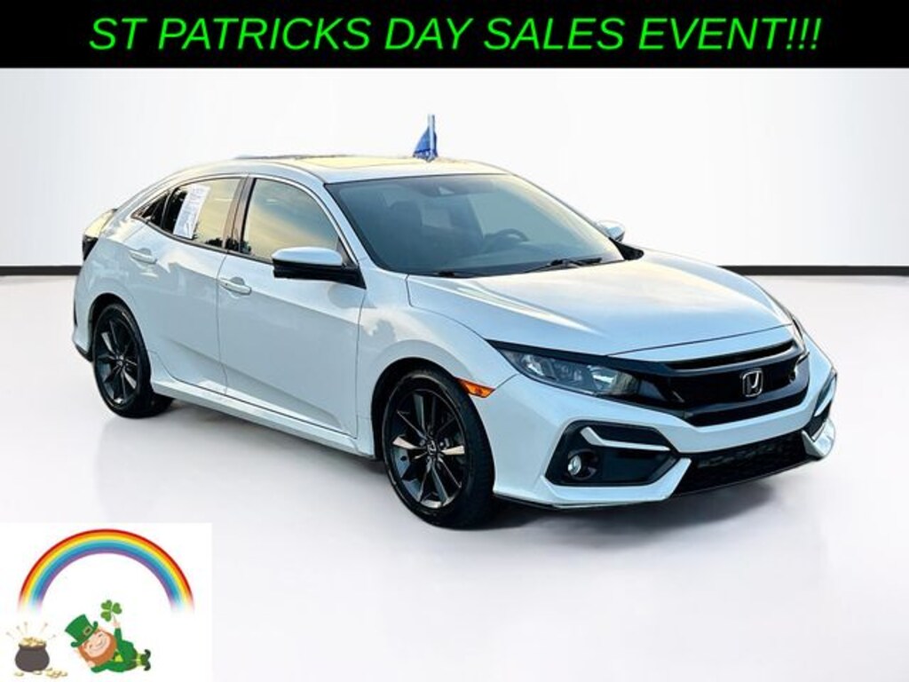 Certified 2021 Honda Civic EX Hatchback