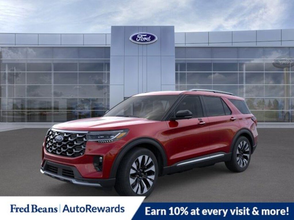 New 2026 Ford Explorer Platinum SUV