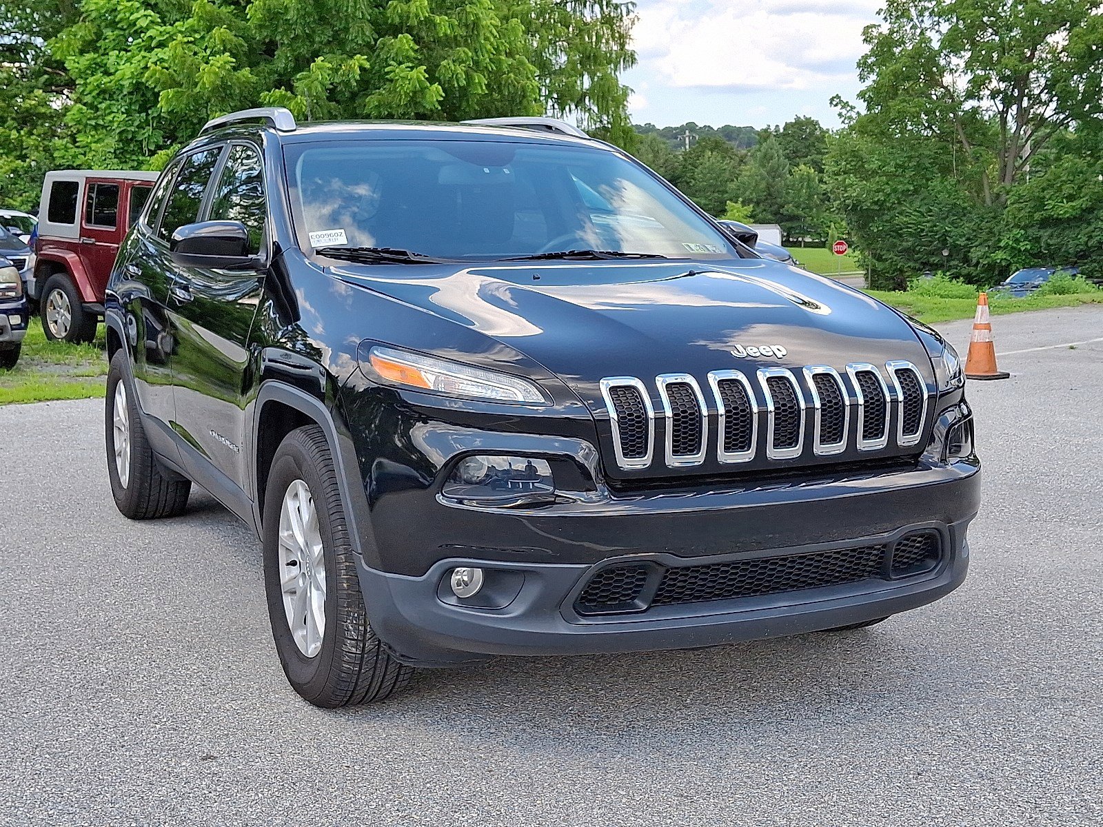 Certified 2017 Jeep Cherokee Latitude with VIN 1C4PJMCB8HW655466 for sale in Exton, PA