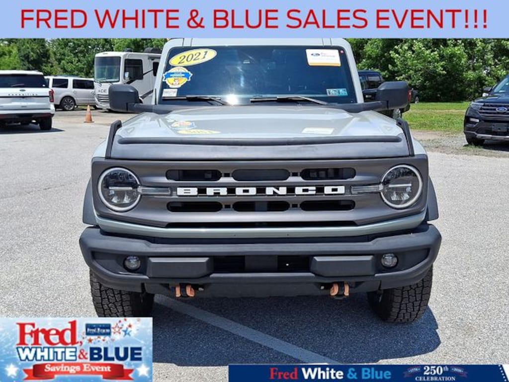 Certified 2021 Ford Bronco Big Bend SUV