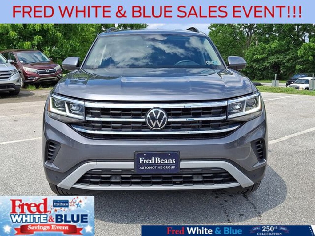 Certified 2023 Volkswagen Atlas 3.6L V6 SE w/Technology SUV