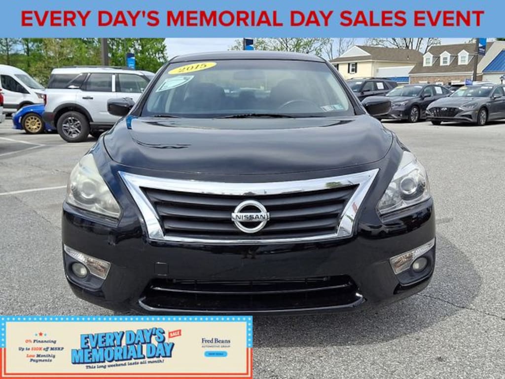 Certified 2015 Nissan Altima 2.5 SV Sedan