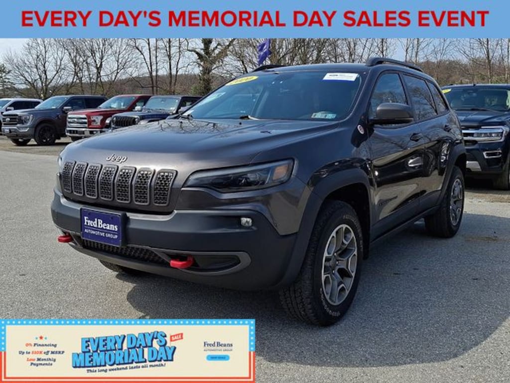Certified 2020 Jeep Cherokee Trailhawk SUV