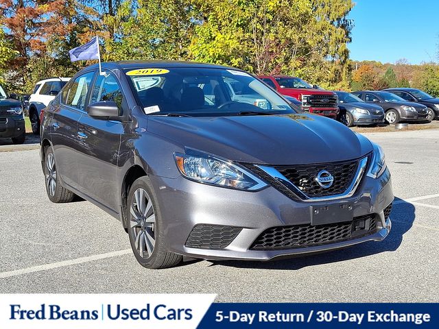 Used 2019 Nissan Sentra SV with VIN 3N1AB7AP4KY247553 for sale in Exton, PA