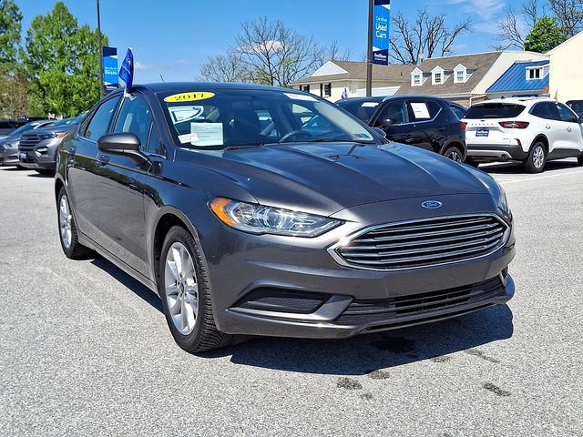 Certified 2017 Ford Fusion SE with VIN 3FA6P0H78HR237733 for sale in Exton, PA
