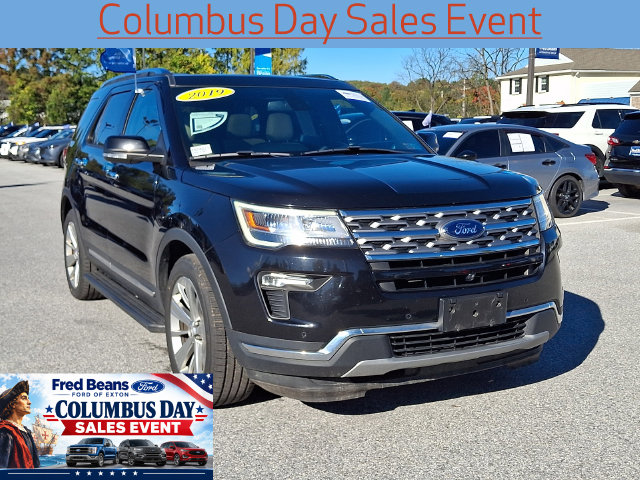 Certified 2019 Ford Explorer Limited with VIN 1FM5K8FHXKGB51218 for sale in Exton, PA