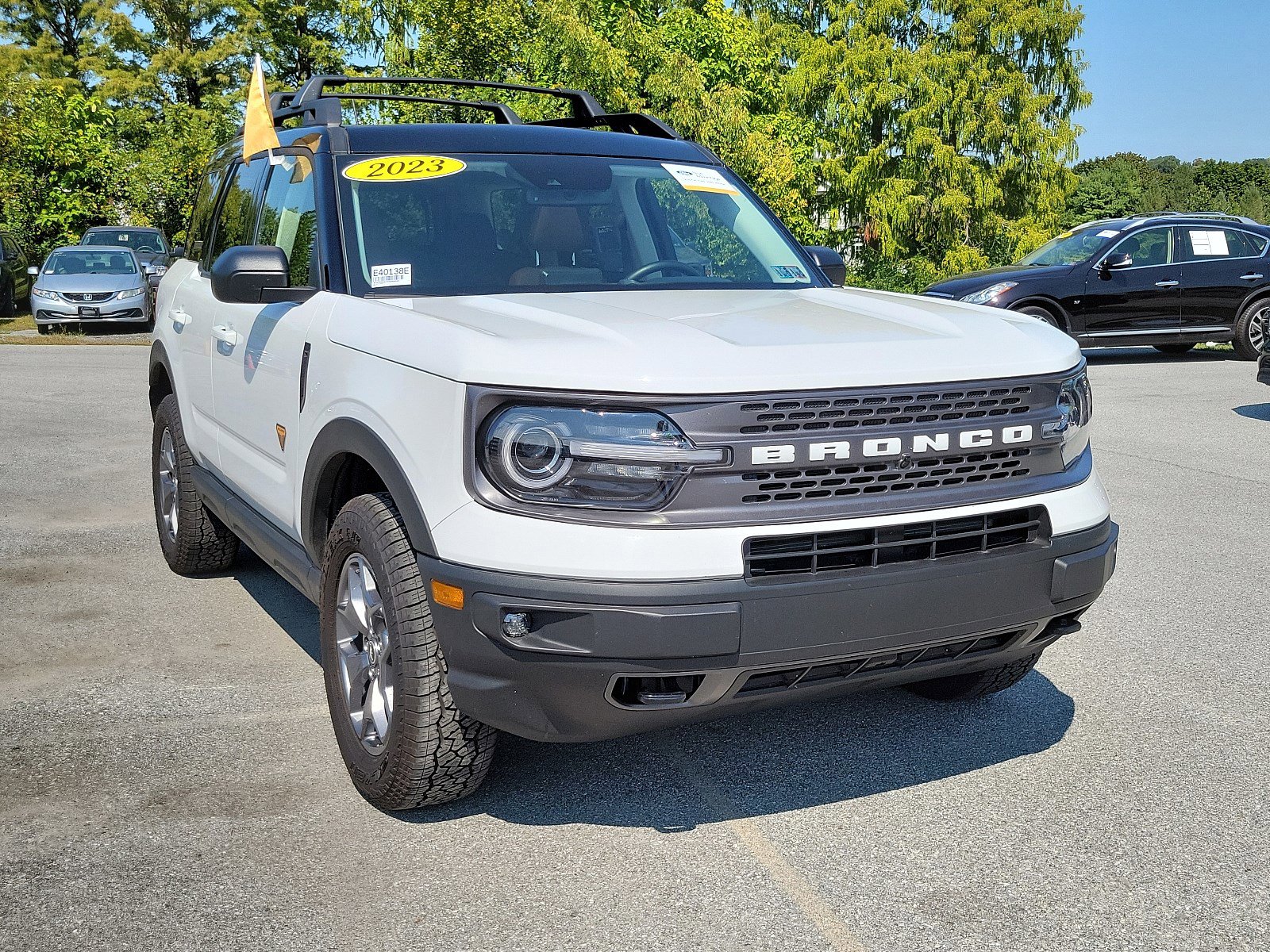 Certified 2023 Ford Bronco Sport Badlands with VIN 3FMCR9D97PRD94540 for sale in Exton, PA