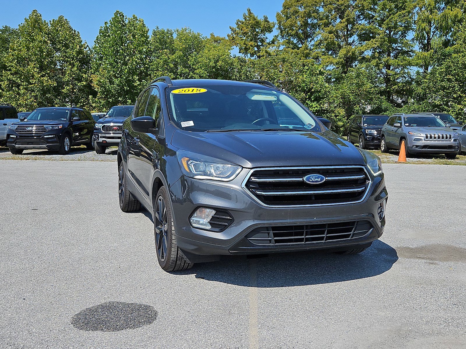 Certified 2018 Ford Escape SE with VIN 1FMCU9GD6JUB66480 for sale in Exton, PA