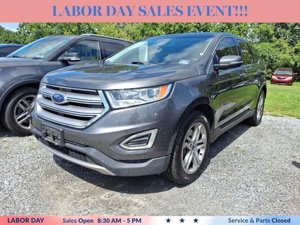 Certified 2017 Ford Edge Titanium SUV