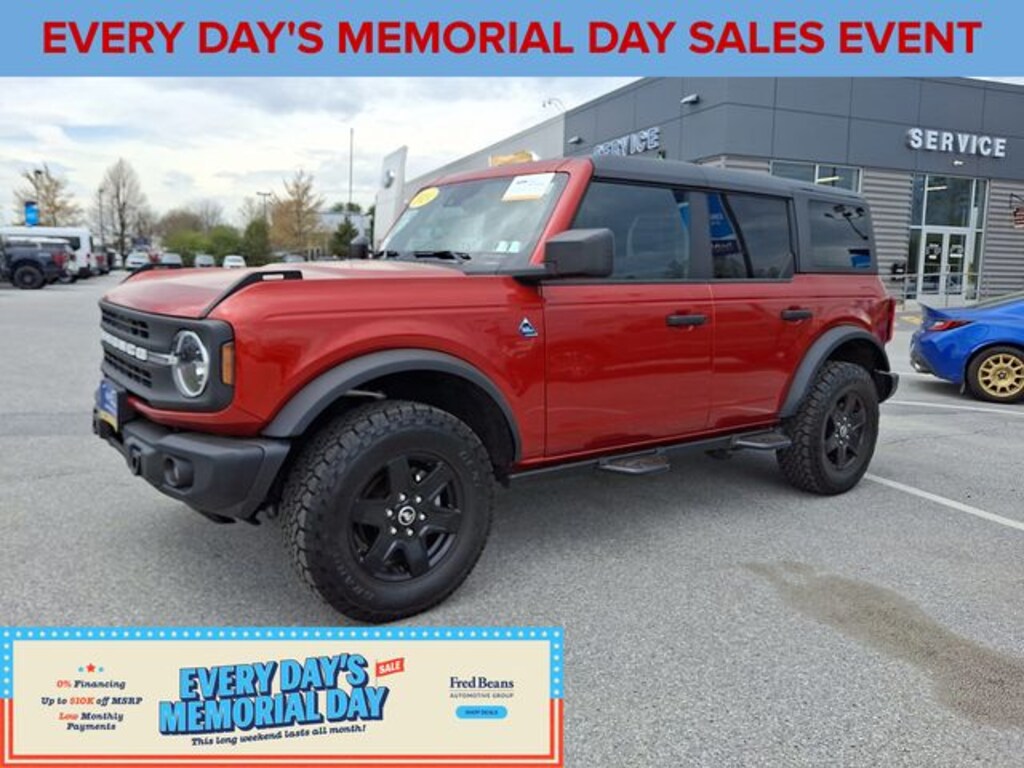 Certified 2024 Ford Bronco Black Diamond SUV