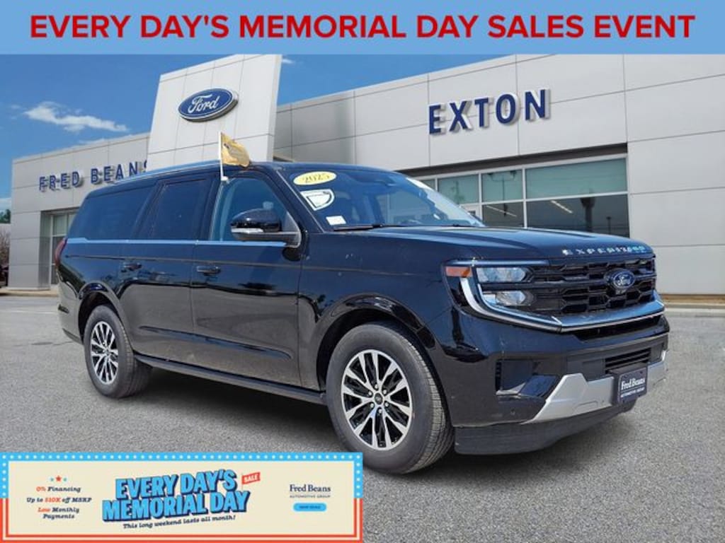 Certified 2025 Ford Expedition Max Platinum SUV