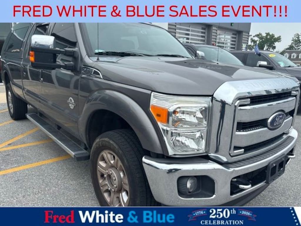Used 2013 Ford F-250SD Lariat Truck Crew Cab