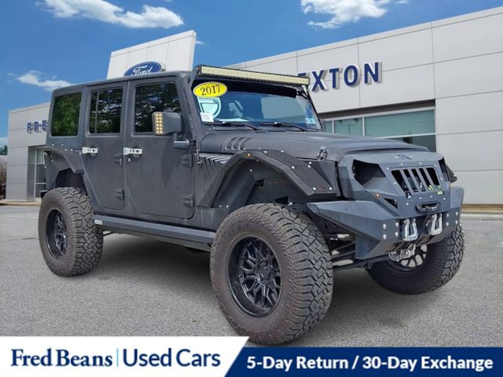 Certified 2017 Jeep Wrangler Unlimited Sport SUV
