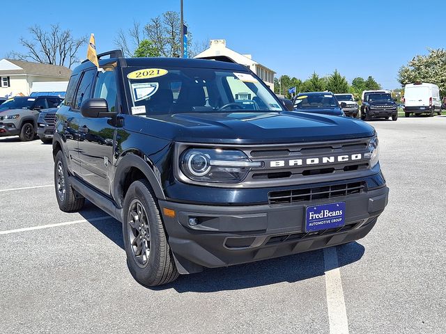 Certified 2021 Ford Bronco Sport Big Bend with VIN 3FMCR9B69MRB02438 for sale in Exton, PA