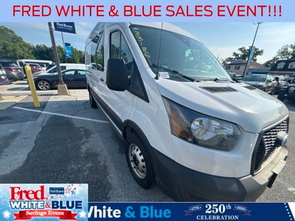 Used 2023 Ford Transit-250 Base Van Medium Roof Van