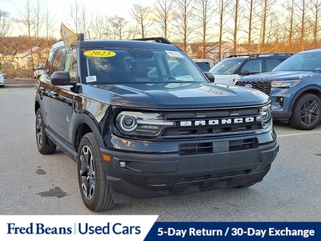 Certified 2023 Ford Bronco Sport Outer Banks SUV