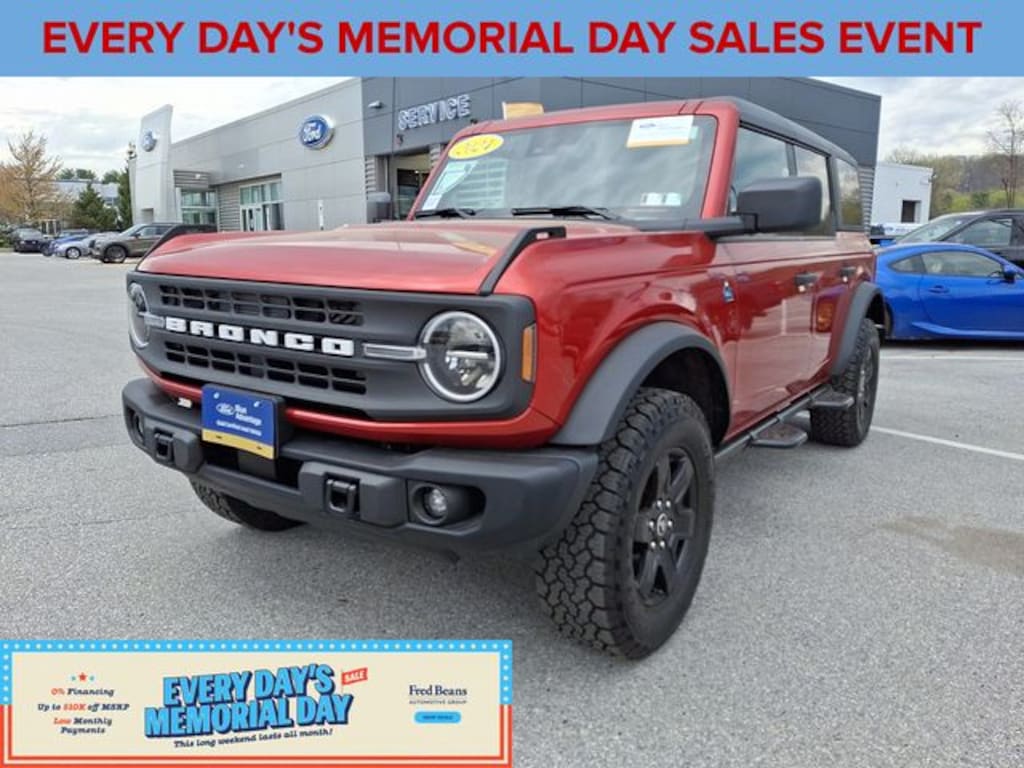 Certified 2024 Ford Bronco Black Diamond SUV