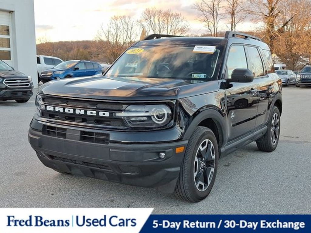 Certified 2023 Ford Bronco Sport Outer Banks SUV