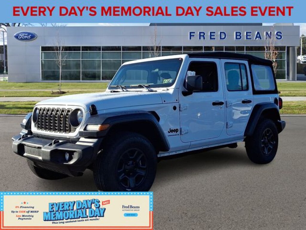 Used 2024 Jeep Wrangler Sport SUV