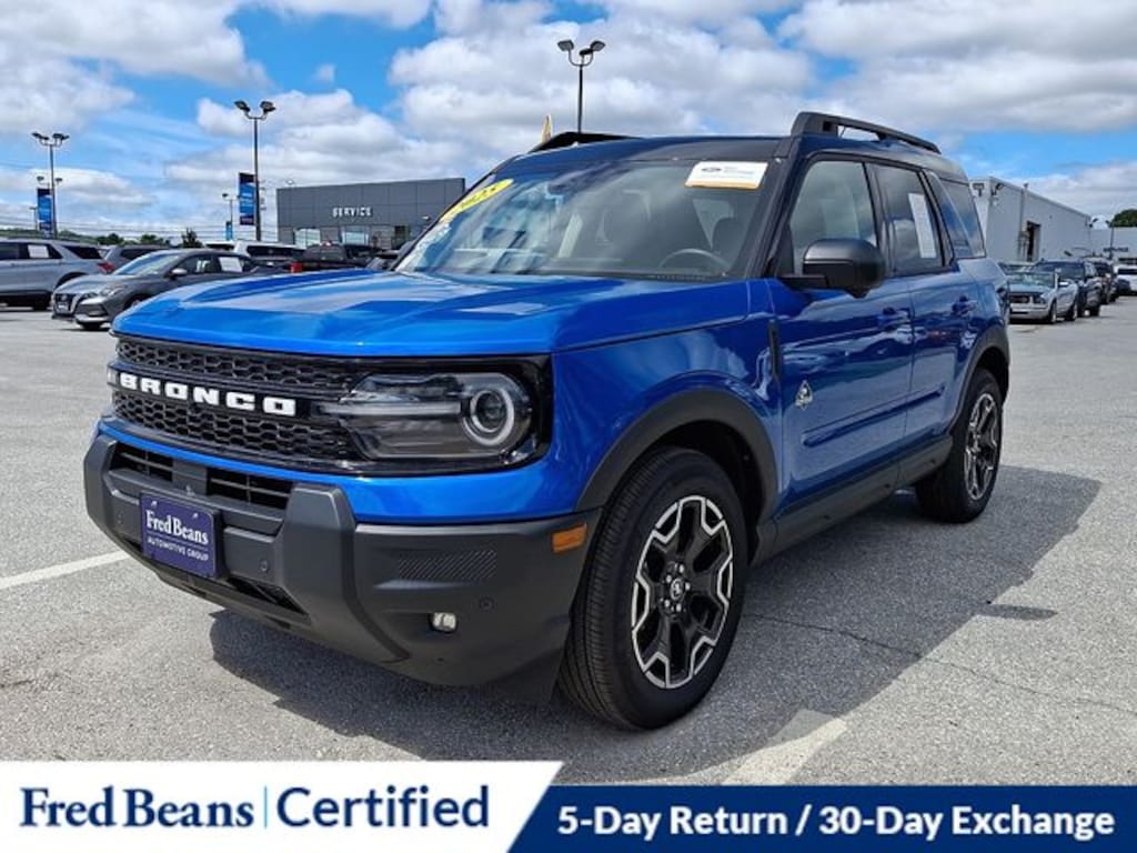Certified 2025 Ford Bronco Sport Outer Banks SUV