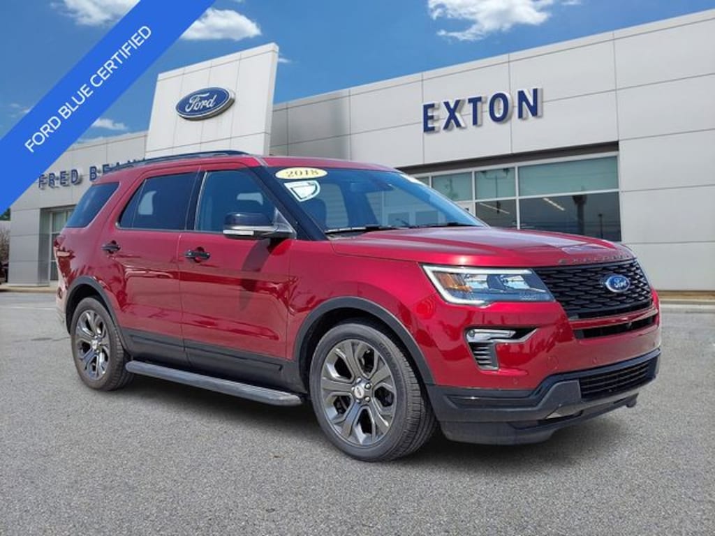 Certified 2018 Ford Explorer Sport SUV