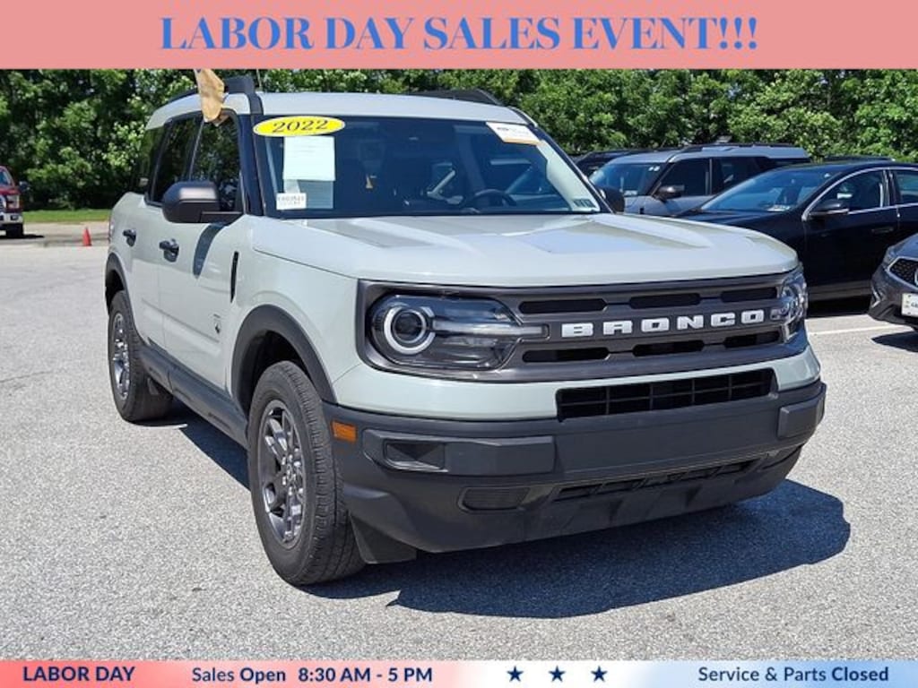 Certified 2022 Ford Bronco Sport Big Bend SUV