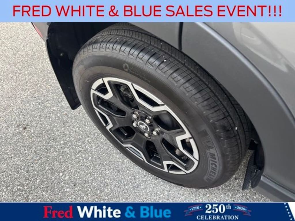 Certified 2025 Ford Bronco Sport Outer Banks SUV