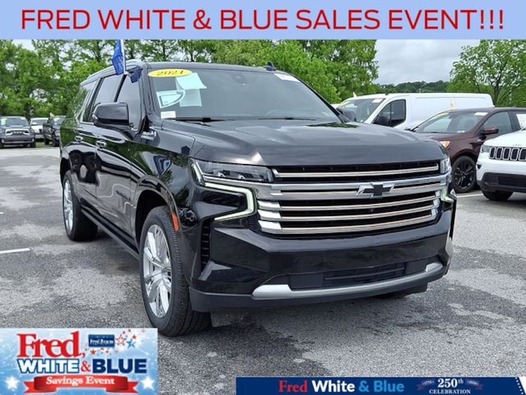 Certified 2021 Chevrolet Suburban High Country SUV