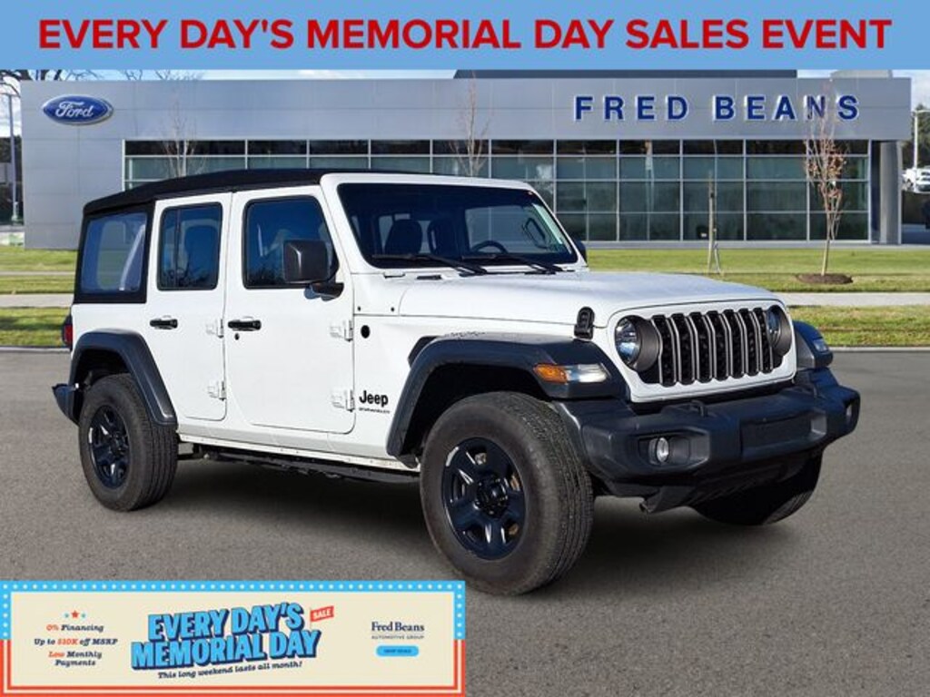 Used 2024 Jeep Wrangler Sport SUV