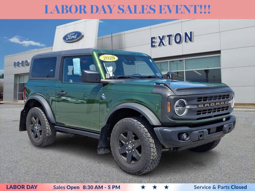 Certified 2024 Ford Bronco Black Diamond SUV