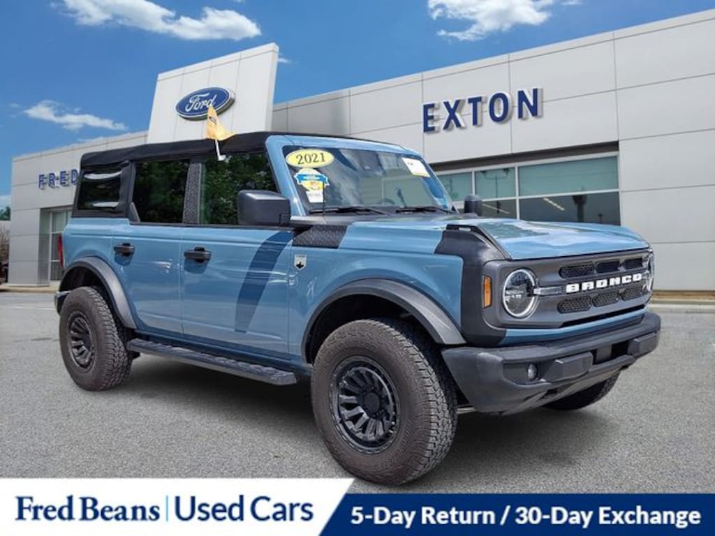 Certified 2021 Ford Bronco Big Bend SUV