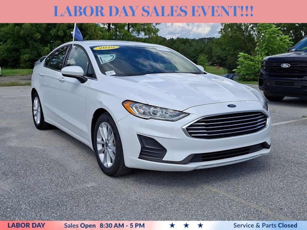 Certified 2020 Ford Fusion SE Sedan