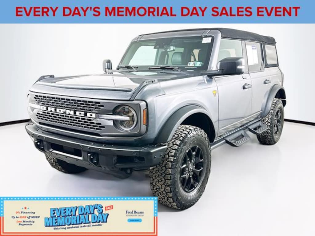 Certified 2023 Ford Bronco Badlands SUV
