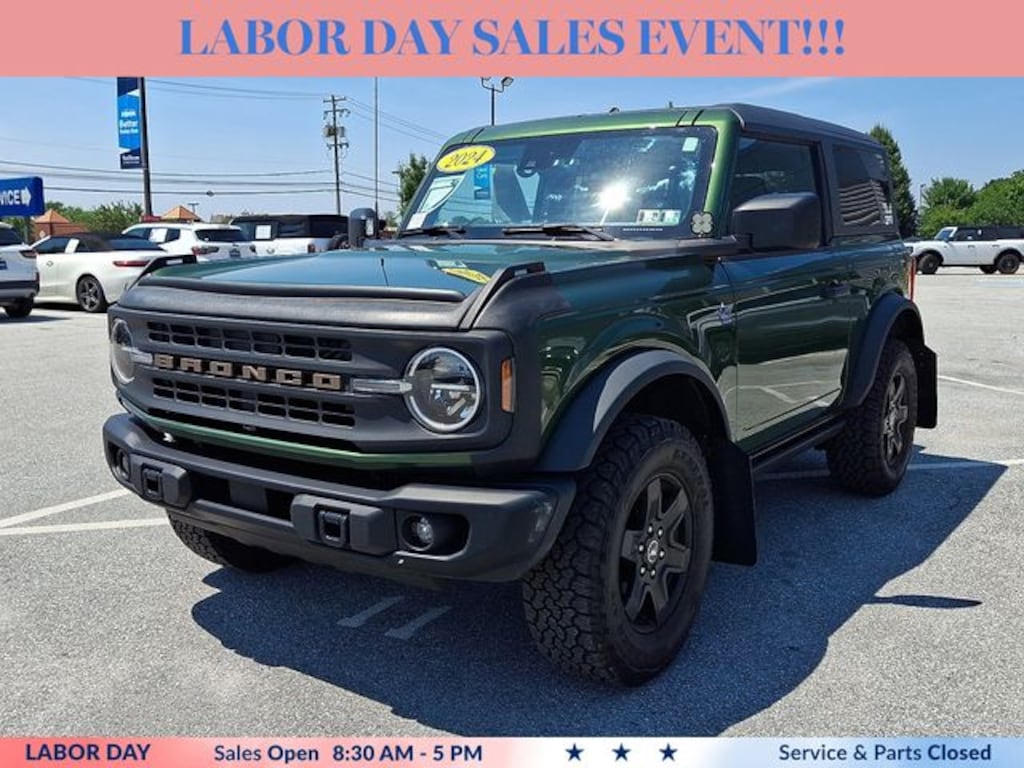 Certified 2024 Ford Bronco Black Diamond SUV
