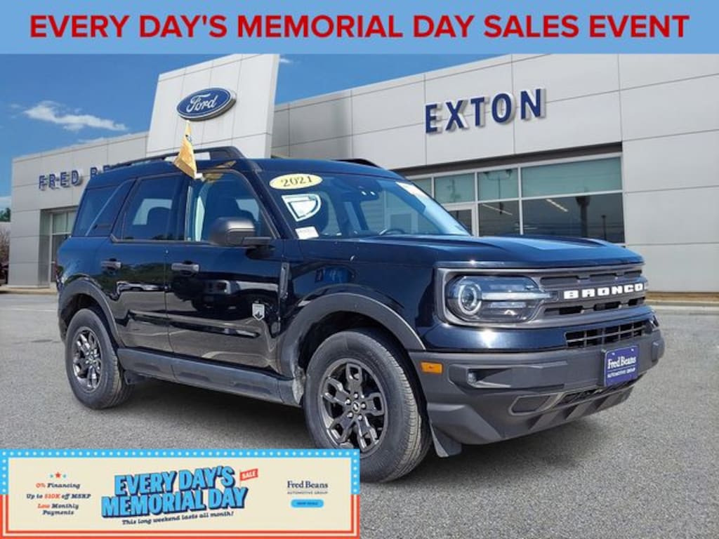 Certified 2021 Ford Bronco Sport Big Bend SUV