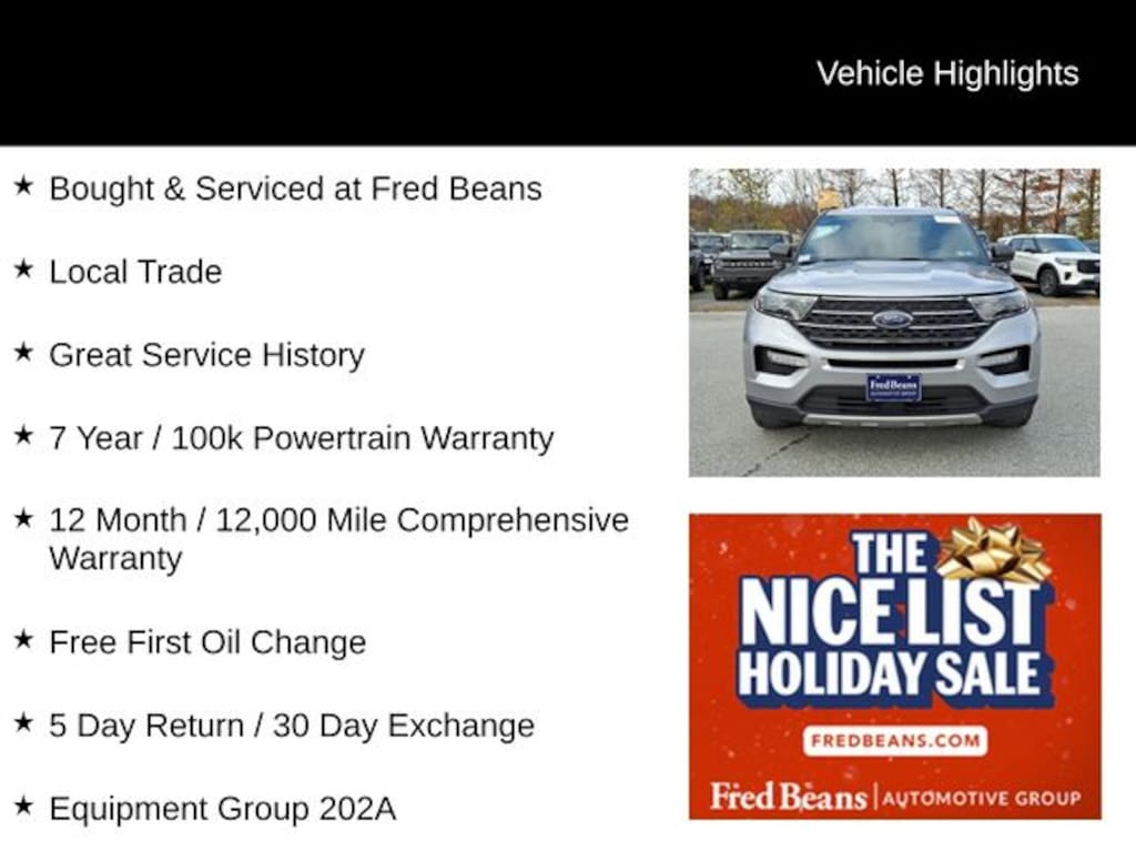 Certified 2020 Ford Explorer XLT SUV