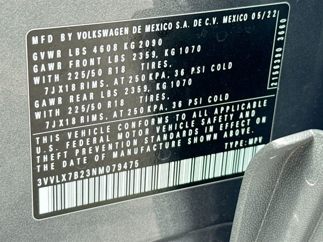 2022 Volkswagen Taos SE - Photo 39