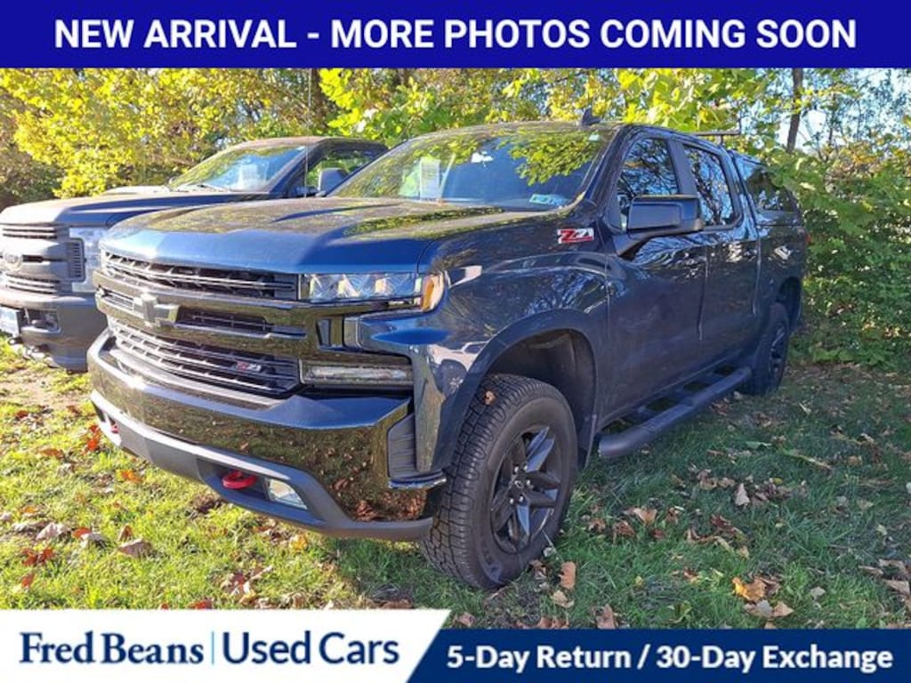 Certified 2020 Chevrolet Silverado 1500 LT Trail Boss Truck Crew Cab