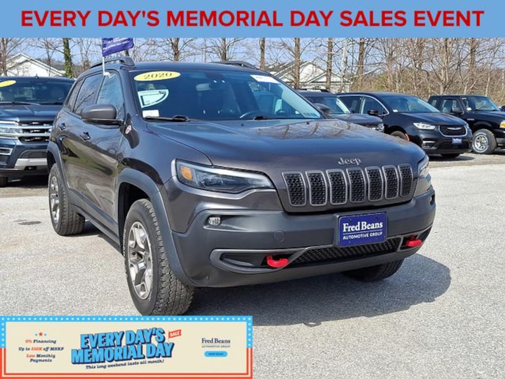 Certified 2020 Jeep Cherokee Trailhawk SUV