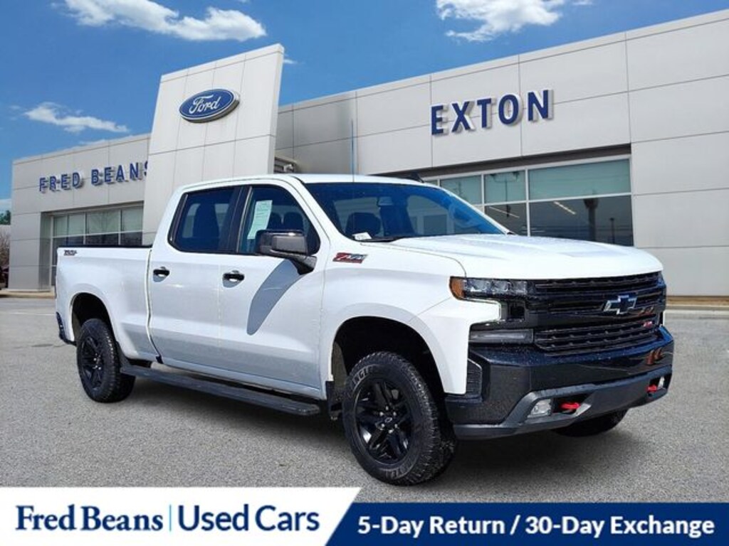 Certified 2021 Chevrolet Silverado 1500 LT Trail Boss Truck Crew Cab