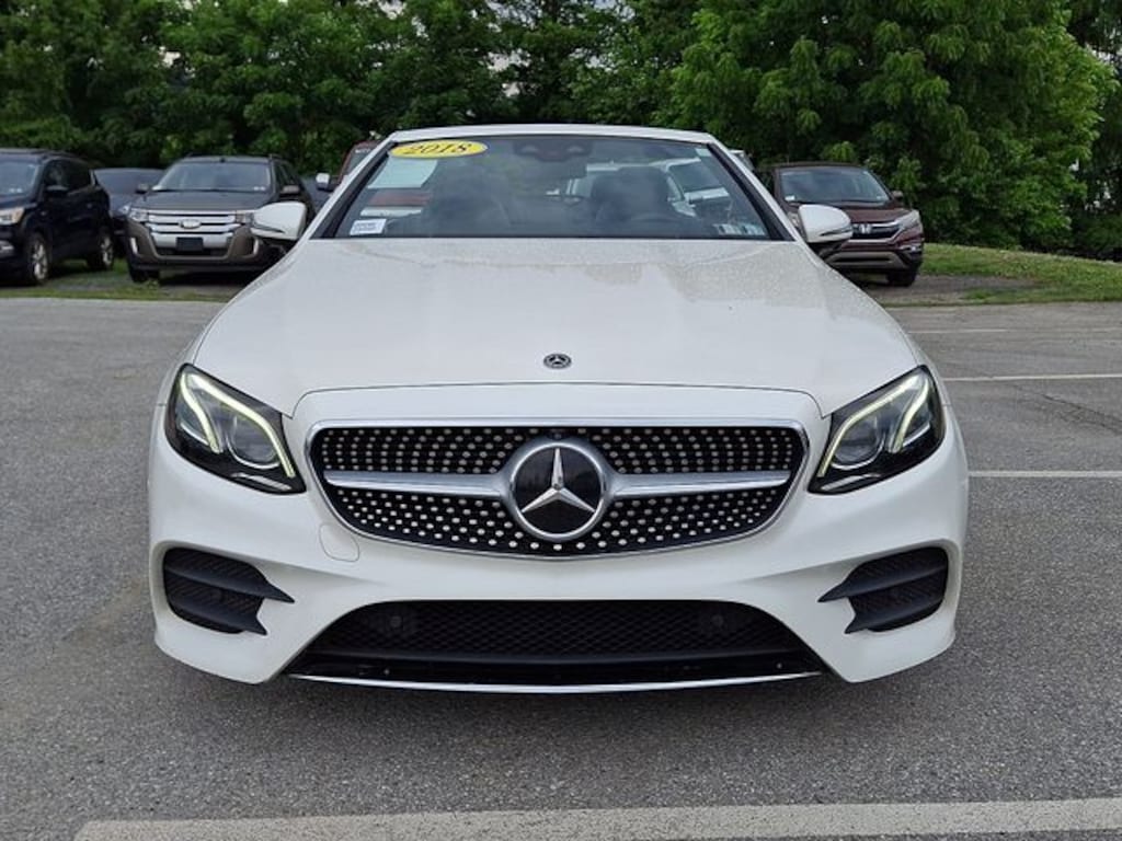 Certified 2018 Mercedes-Benz E-Class E 400 Cabriolet