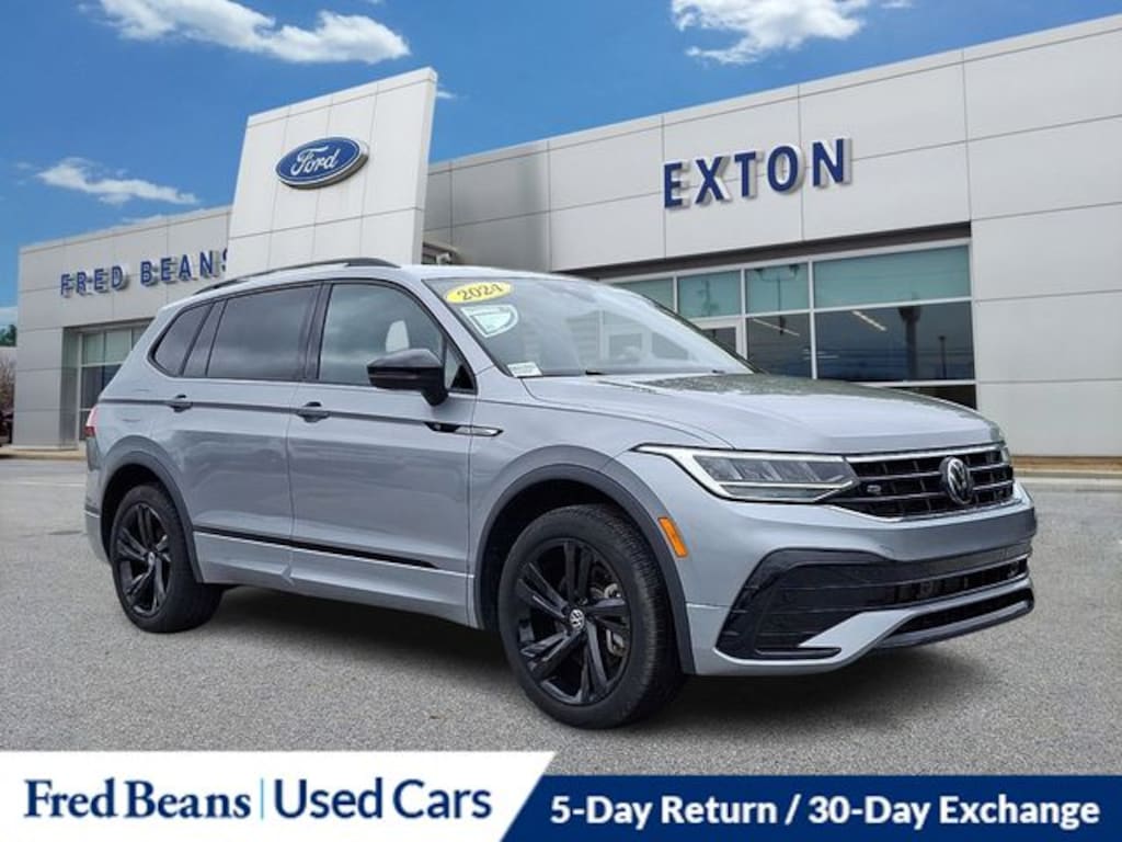 Certified 2024 Volkswagen Tiguan 2.0T SE R-Line Black SUV