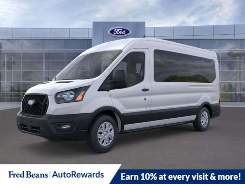 New 2026 Ford Transit-350 Passenger XL Wagon Medium Roof Van