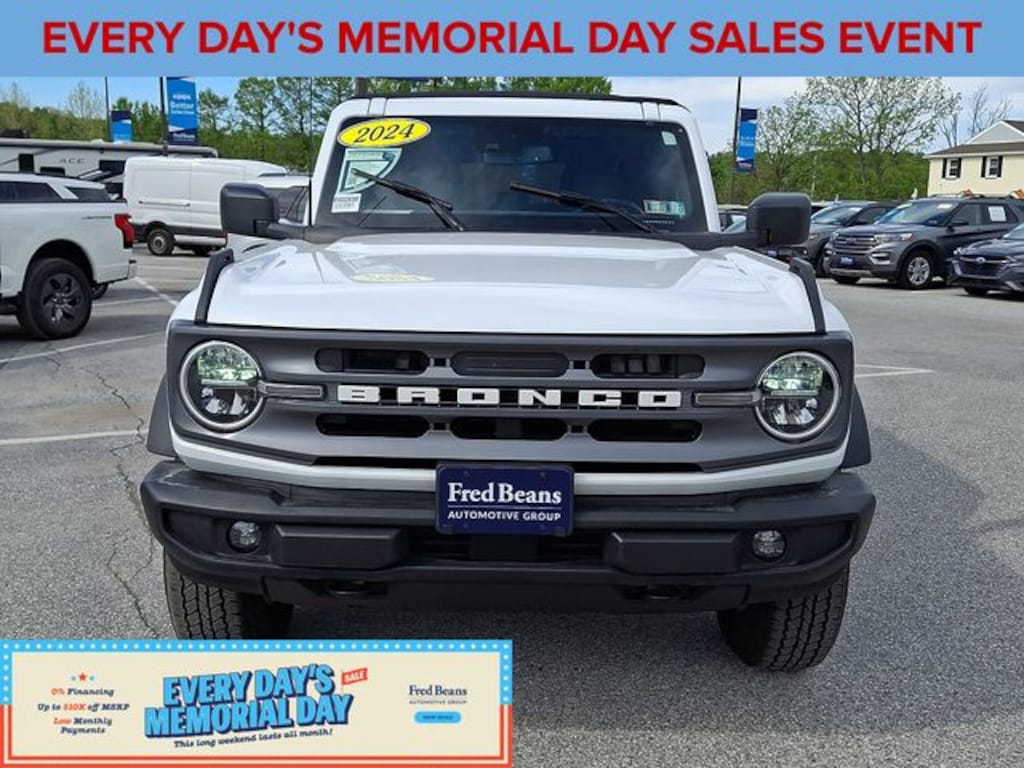 Certified 2024 Ford Bronco Big Bend SUV