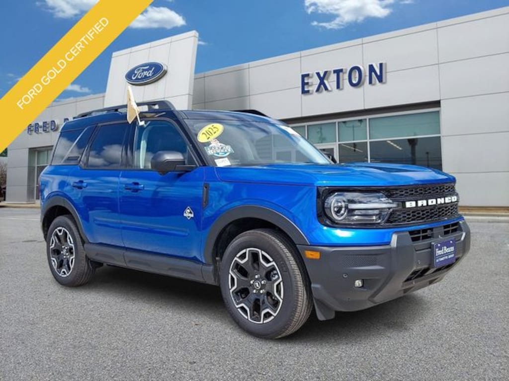 Certified 2025 Ford Bronco Sport Outer Banks SUV