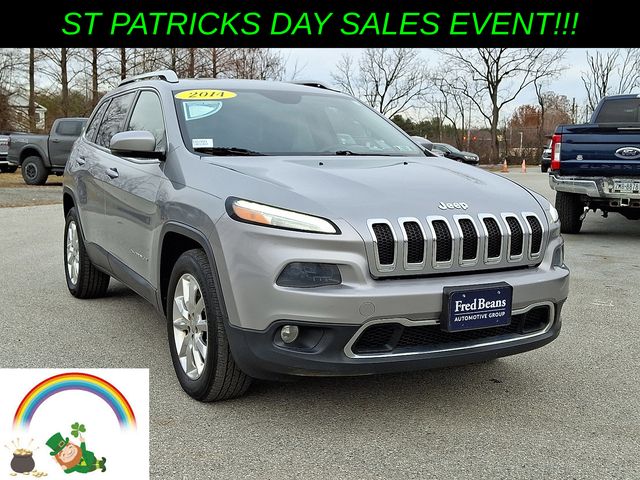 Used 2014 Jeep Cherokee Limited with VIN 1C4PJMDS5EW281456 for sale in Exton, PA