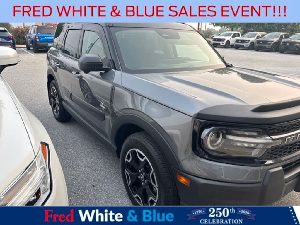 Certified 2025 Ford Bronco Sport Outer Banks SUV
