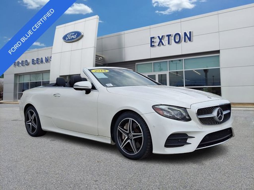 Certified 2018 Mercedes-Benz E-Class E 400 Cabriolet