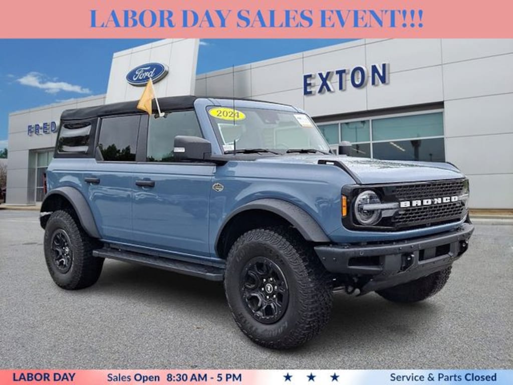 Certified 2024 Ford Bronco Wildtrak SUV